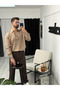 Men's Striped Cotton Long-Sleeve Shirt - 3