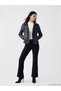 I Shirt Roba Collar Women's Leather-Look Jacket from Freezen Store - 3