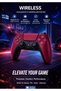 جهاز التحكم اللاسلكي ASA Pro Pad X، لون أحمر داكن. - 4