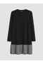 LCW Comfort Black Interlock Plaid Dress—Exclusive to ALITA CITY - 5