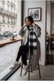 Nordic Mohair Tasseled Detail, Wool-Textured, Premium Thick-Textured and Fluffy Pinterest Scarf (200 x 45 cm) - 2