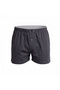 Set of 5 Plain Cotton Jersey Men's Boxer Shorts with Buttons + Free Phone Holder Keychain - 5