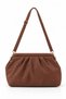 Women's Suede Leather Clutch Bag and Shoulder Bag - 4
