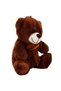 Plush Toy Bear, Sitting with a Bow, 21 CM (Assorted Colors, 1 Piece) - 7