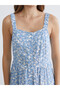 Quality Pieces from Çelebi Store Square Roba Collar Floral Dress - 4