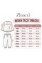 Patterned Sweatshirt and Pants Set for Girls - 3