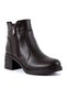 2700 Genuine Leather Women's Casual Boots—Brown - 2