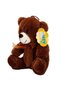 Plush Toy Bear, Sitting with a Bow, 21 CM (Assorted Colors, 1 Piece) - 8
