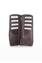 Dia Vintage Leather Zipper Unisex Card Holder Wallet - 2