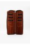 Dia Vintage Leather Zipper Unisex Card Holder Wallet - 2