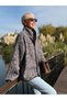 Mock Neck Fleece Cardigan