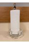 STANDING PAPER TOWEL HOLDER, CRYSTAL COLOR, ANTIQUE-STYLE, HEIGHT 35 CM, DIAMETER 15 CM - 7