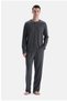 Men's 50% Modal, 50% Cotton Long-Sleeve Pajama Set - 5