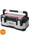 321118 Plastic & Stainless Steel Tool Box 58.5cm - 2
