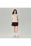 Women's Loose Mercerized Cotton Tee - 2