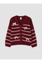 V-Neck Striped Girls' Cardigan from UZG STORE for Style-Conscious Girls - 2
