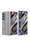 Samsung Galaxy Z Fold 8 Ultra Compatible Case with Automatic Magnetic Hinge, Aluminum Stand, and Nano-Oleophobic Hard Armor Cover