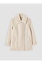 I Fur Roba Collar Women's Leather Look Coat from Freezen Store - 7
