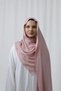Cotton & Polyster -Pashmina Hijab – 185 × 75 cm | Soft & Elegant