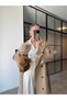 Drop-Shoulder Oversized Trench Coat - 3