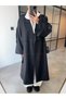 Drop-Shoulder Oversized Trench Coat - 2