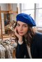 Women's Winter French Felt Artist Beanie - 7