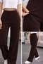 SELF-BELTED MODAL FABRIC SWEATPANTS - 3