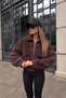 Short Oversized Women's Denim Jacket - 4