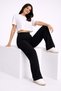 SELF-BELTED MODAL FABRIC SWEATPANTS - 2