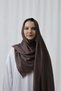 Cotton & Polyster -Pashmina Hijab – 185 × 75 cm | Soft & Elegant
