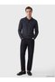 Men's Knitwear Sweater with Turn-Down Roba Collar and Stripes from Uzg Store for Style Enthusiasts - 3
