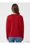 From UZG STORE: A Women's Knit Sweater with a Crew Neck and Braided Yoke Detail for Fashion-Conscious Women - 5