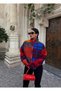 Ethnic Full-Zip Plush Jacket - 5