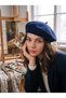 Women's Winter French Felt Artist Beanie - 7