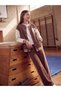 Rmz Gi̇yi̇m Farkiyla College Roba Collar Boston Printed Girls' Jacket - 3