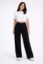 SELF-BELTED MODAL FABRIC SWEATPANTS