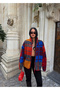 Ethnic Full-Zip Plush Jacket - 3