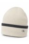 Unisex Winter Beanie with Fur-Lined Thermal Viscose Ribbed Trim - Stylish Design with Metal Accents - 3
