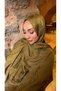 MONOGRAM GREEN JACQUARD SHAWL - 2