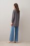 B16048A0 Women's Soft-Textured Sweatshirt with Pearl Details - 3