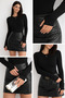 COTTON BODYSUIT WITH FINGER HOLES - 2
