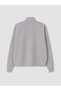 KOOR SPORT Gray 3-Ply Solid Women's Zip-Up Sweatshirt, Featuring the ALITA CITY Touch - 2