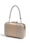 Women's Evening Clutch Bag embellished with stones, with a chain strappy strap and a rope handle—Perfect for Weddings and Engagement Parties - 3