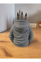 3D-Printed Hooded Sweatshirt Pencil Holder - Desktop Organizer - Gray BZELDR05 - 2