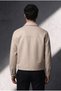 Boxy Fit Pouch-Pocket Design Melton Jacket - 2