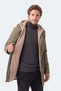TURN I Unisex Plus Size Khaki Jackets & Coats - 4