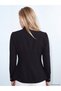 LCW Vision Black Plain Standard & Regular Women's Jacket, Featuring the ALITA CITY Touch - 5