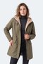 TURN I Unisex Plus Size Khaki Jackets & Coats