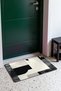 Black and White Bauhaus Collage-Patterned Doormat, 40x60 cm, with Non-Slip Sole, Decorative - 3