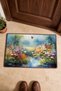 Colorful Flower Garden Pattern 700 Doormat, 40x60 cm, Non-Slip Sole, Decorative - 4